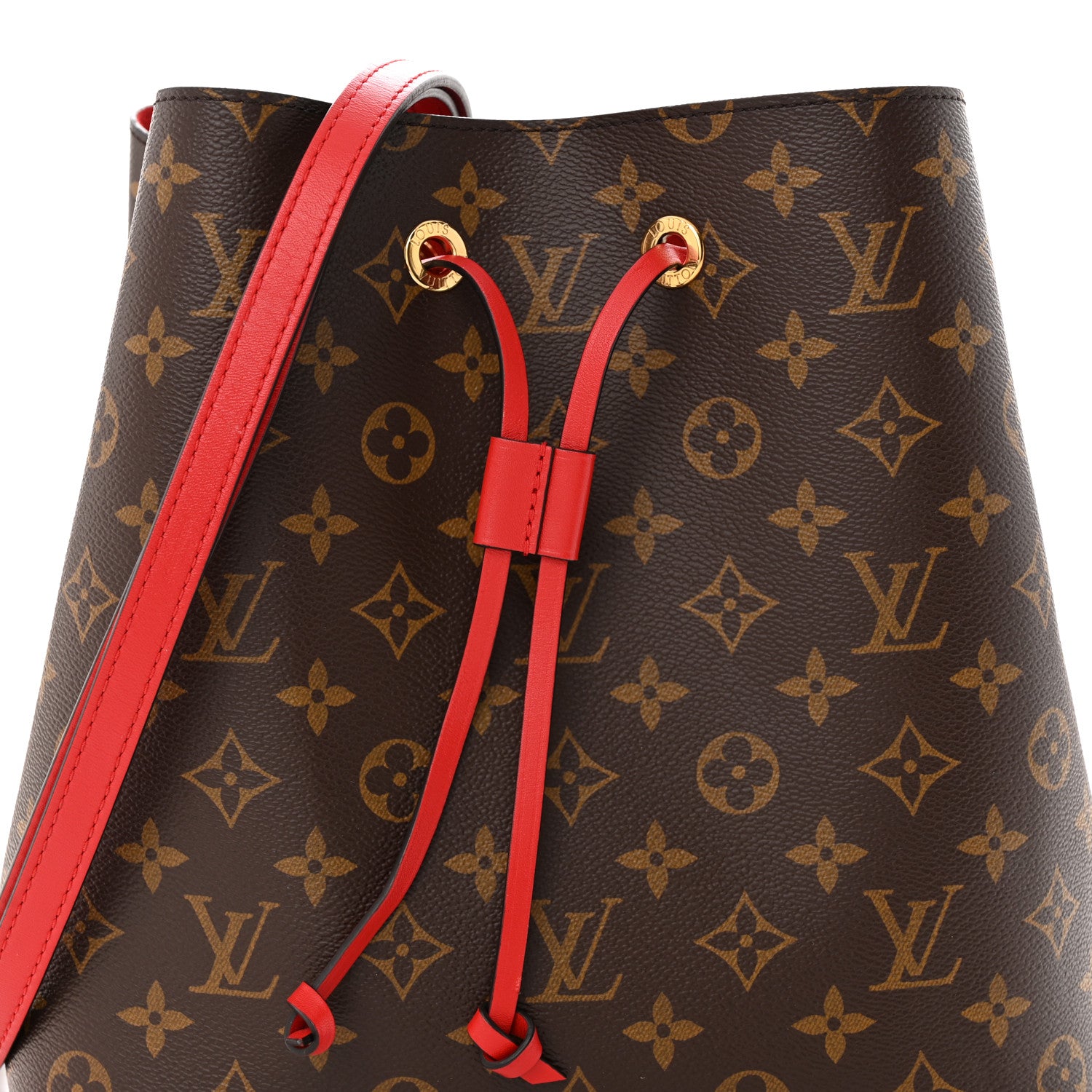Louis Vuitton Monogram Neonoe MM Coquelicot 7 of 9