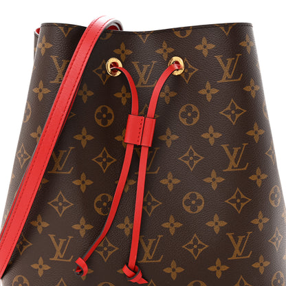 Louis Vuitton Monogram Neonoe MM Coquelicot 7 of 9