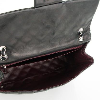 Chanel Lambskin Quilted Maxi Single Flap Black 5 of 7