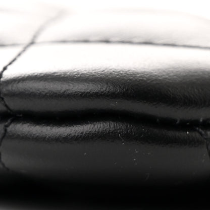 Chanel Lambskin Quilted Crossbody Bag Black 10 of 12