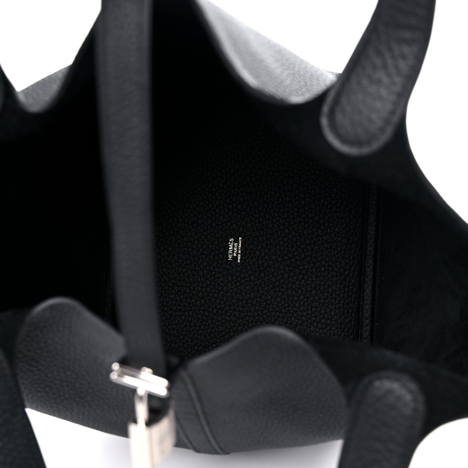 Hermes Taurillon Clemence Picotin Lock 22 MM Black 5 of 8