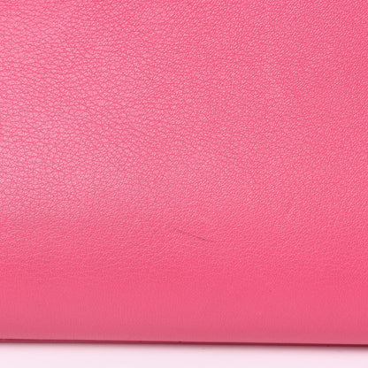 Saint Laurent Calfskin Classic Y Ligne Clutch Pink 14 of 16