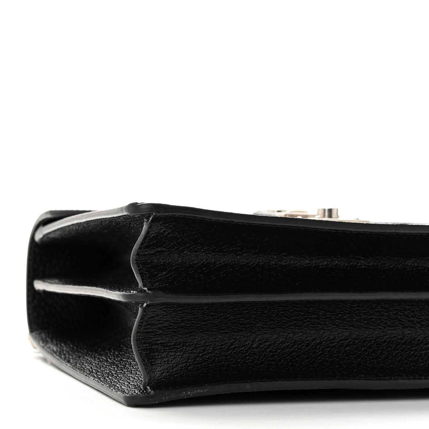 X BALENCIAGA BB Supreme Monogram Web Small Top Handle Bag Black