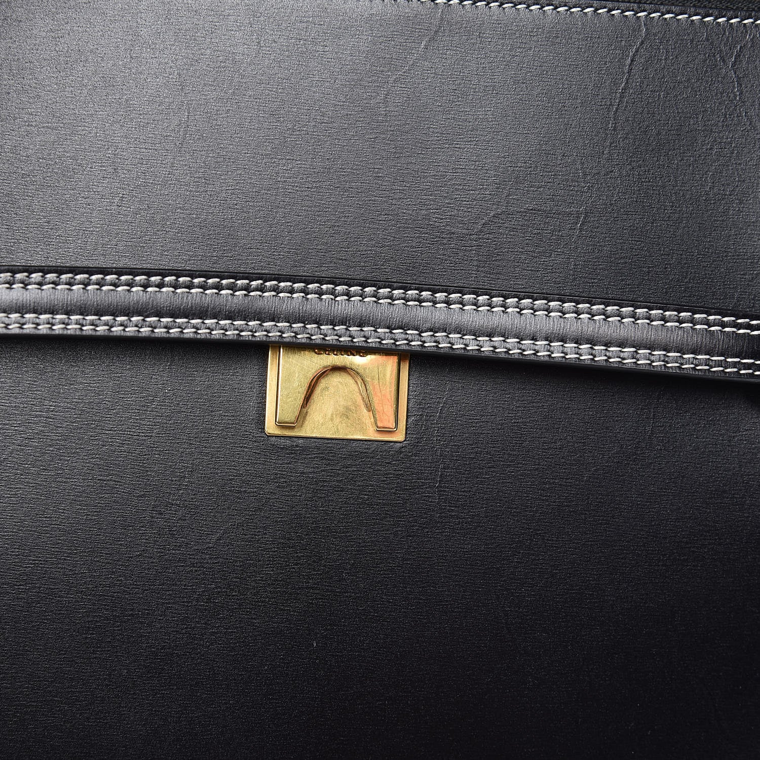 Celine Palmelato Calfskin Mini Belt Bag Black 14 of 15