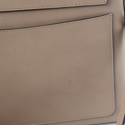 Chloe Calfskin Medium Faye Day Shoulder Bag Motty Grey 9 of 10