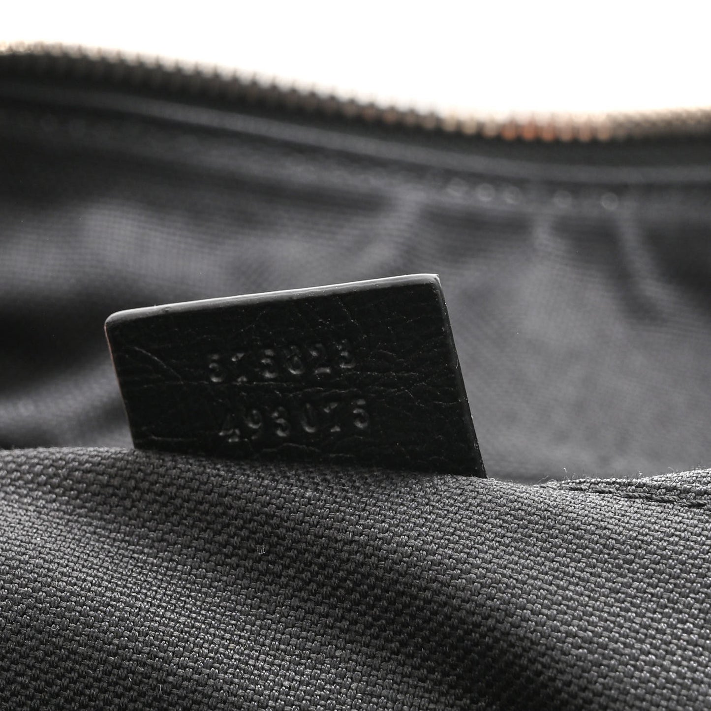 Fluffy Calfskin Mesh Nylon Medium Morpheus Double Buckle Backpack Black