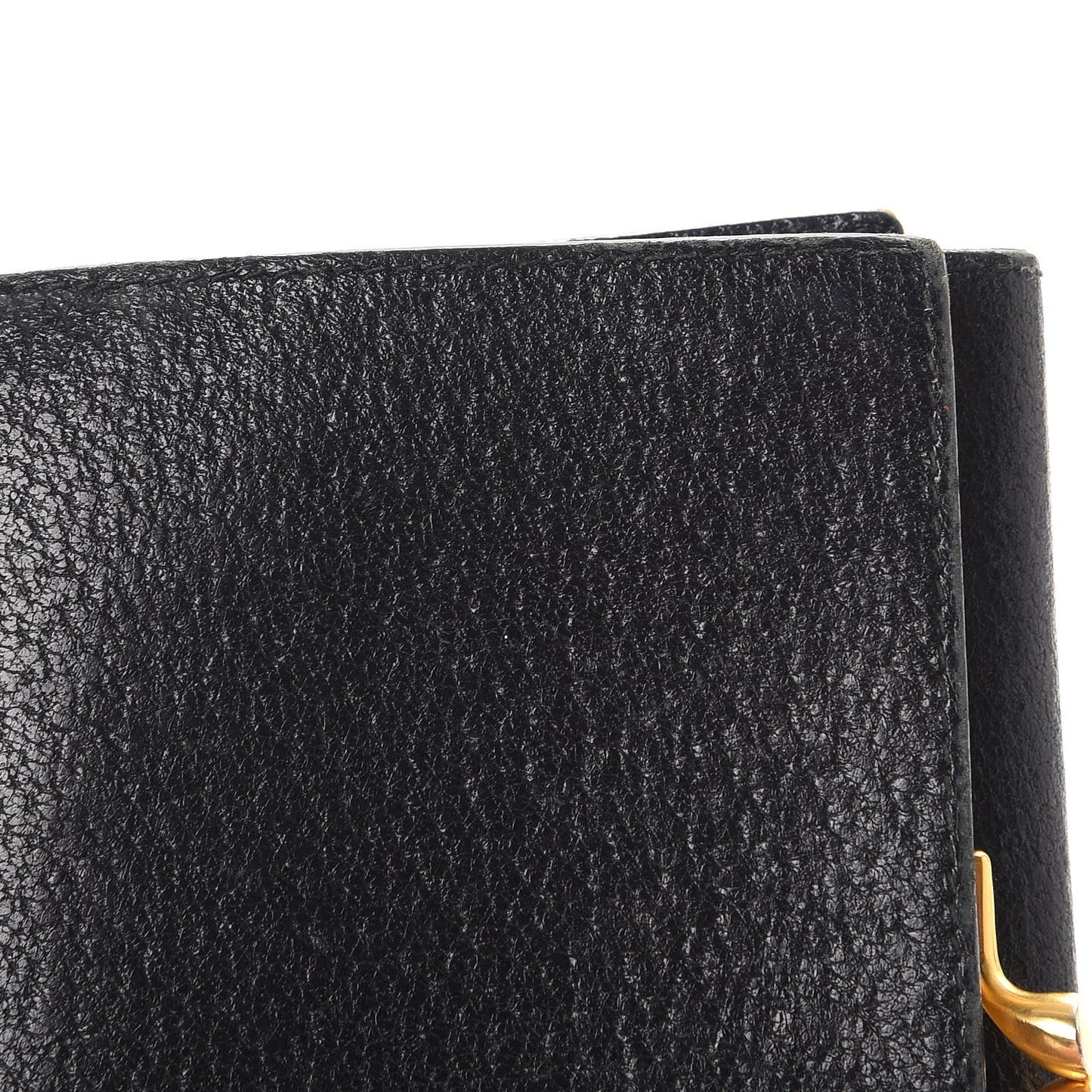 Calfskin Horsebit Wallet Black