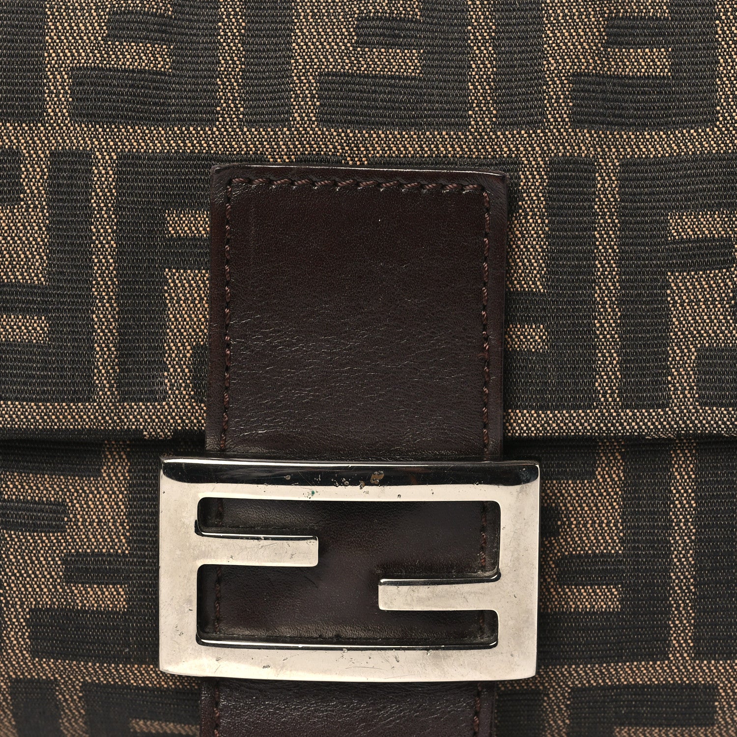 Fendi Zucca Baguette Tobacco 7 of 10