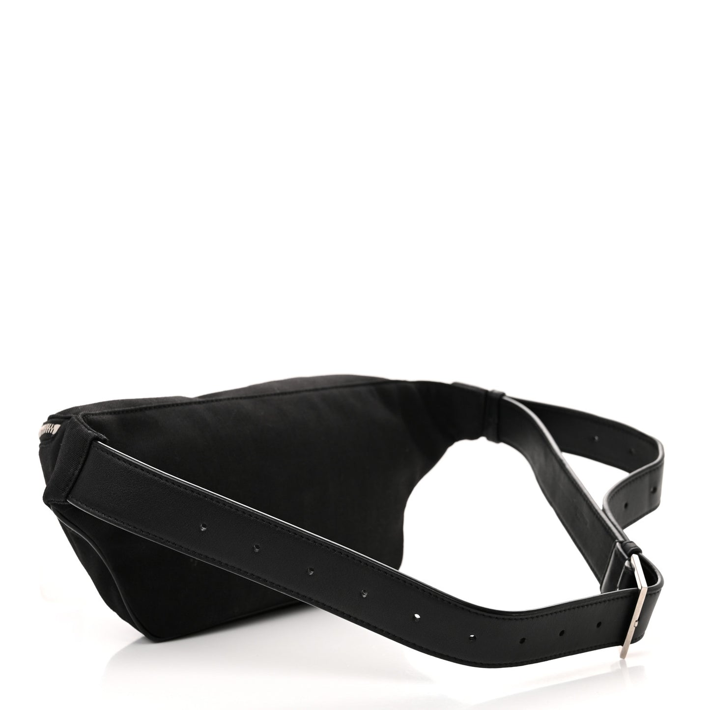 Canvas Monogram Belt Bag Black