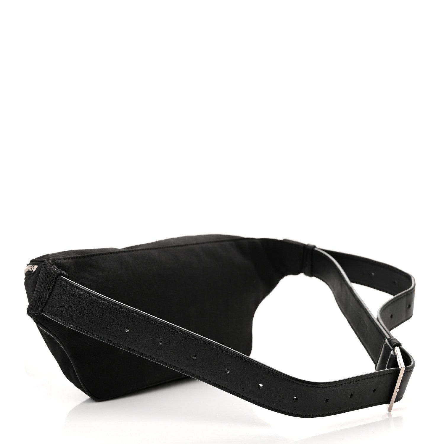 Saint Laurent Canvas Monogram Belt Bag Black 3 of 12