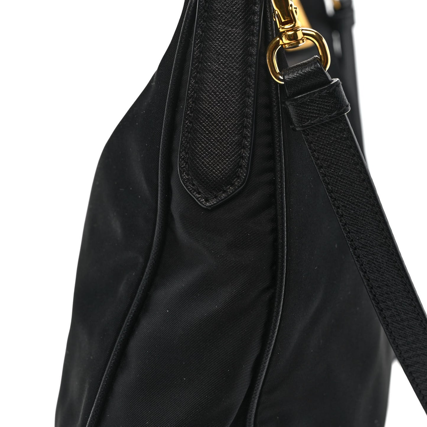 Tessuto Nylon Shoulder Bag Black