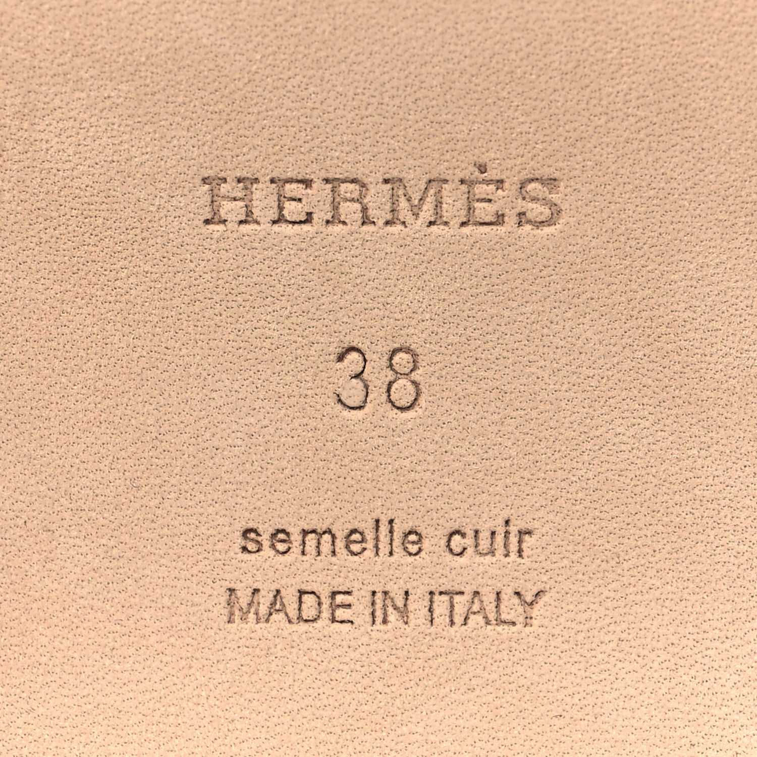 Hermes Calfskin Calya Mules 38 Cafe 7 of 9
