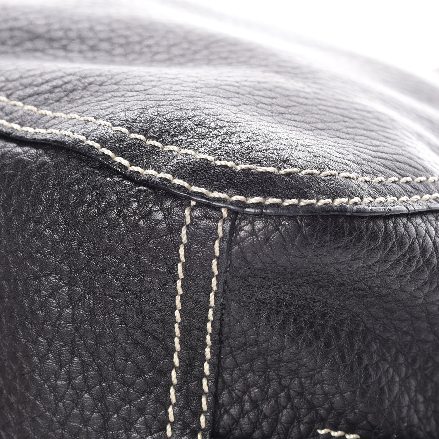 Prada Vitello Daino Hobo Black 11 of 12