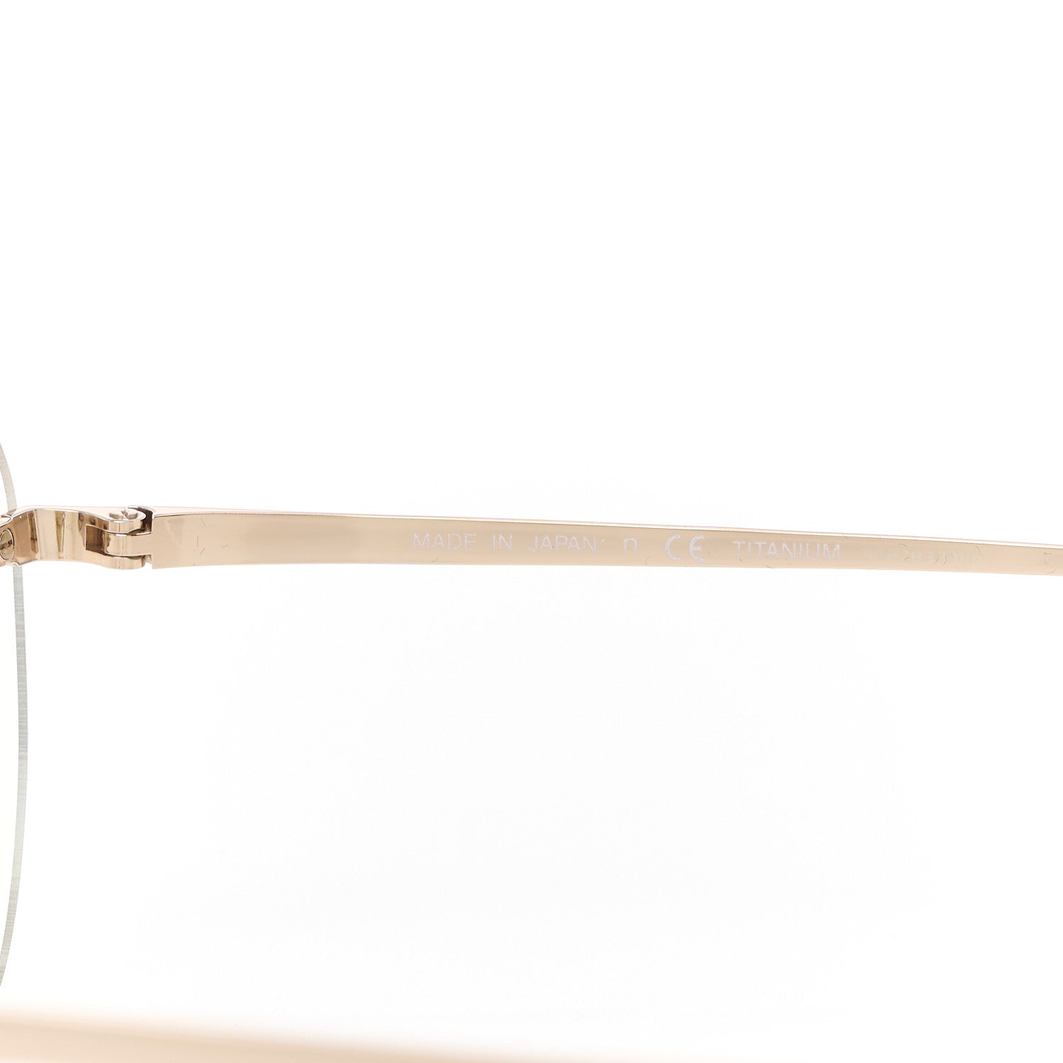 Chanel Titanium CC Pilot Aviator Sunglasses 4272-T Gold 6 of 8