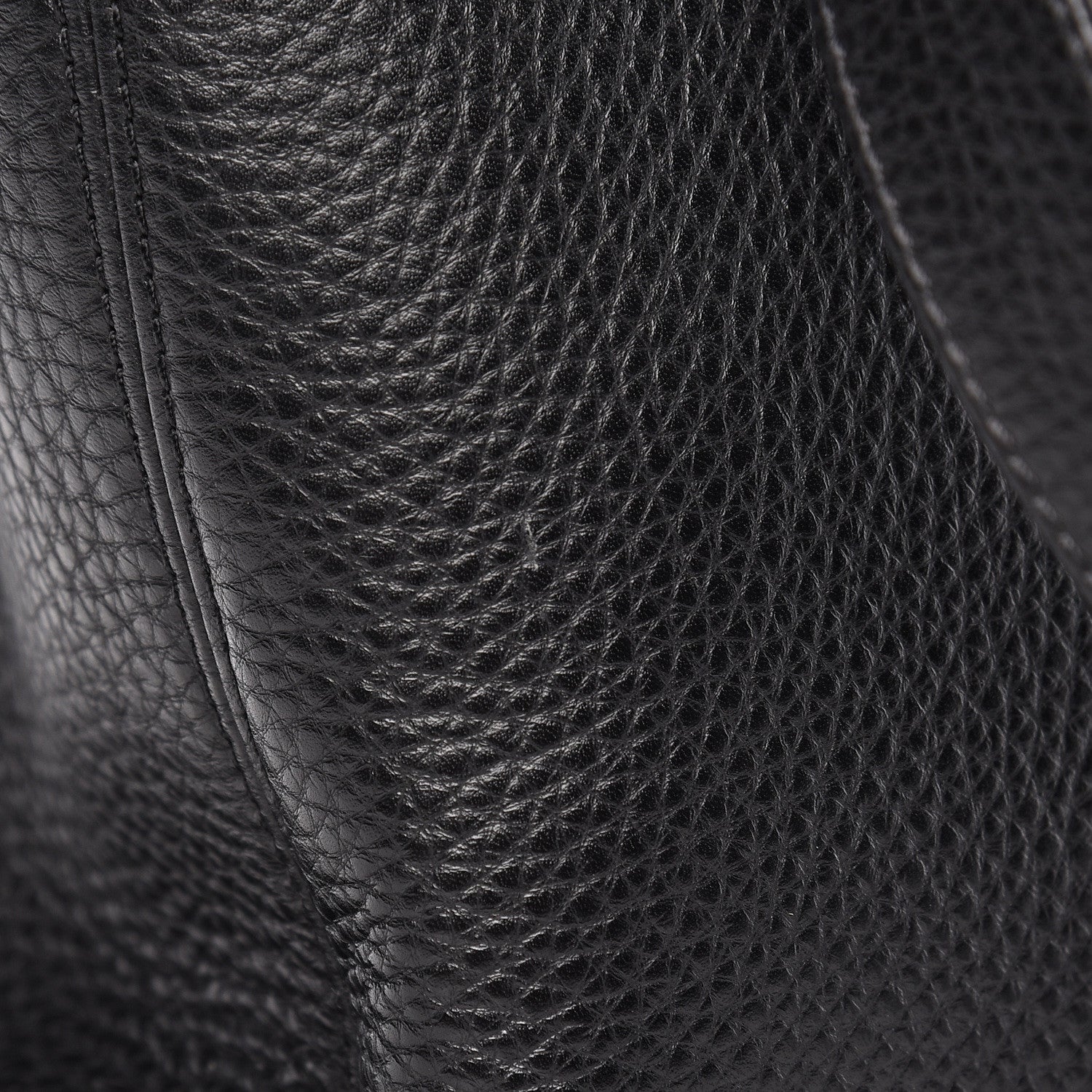 Chanel Deerskin Cerf Executive Shopper Tote Black 12 of 12