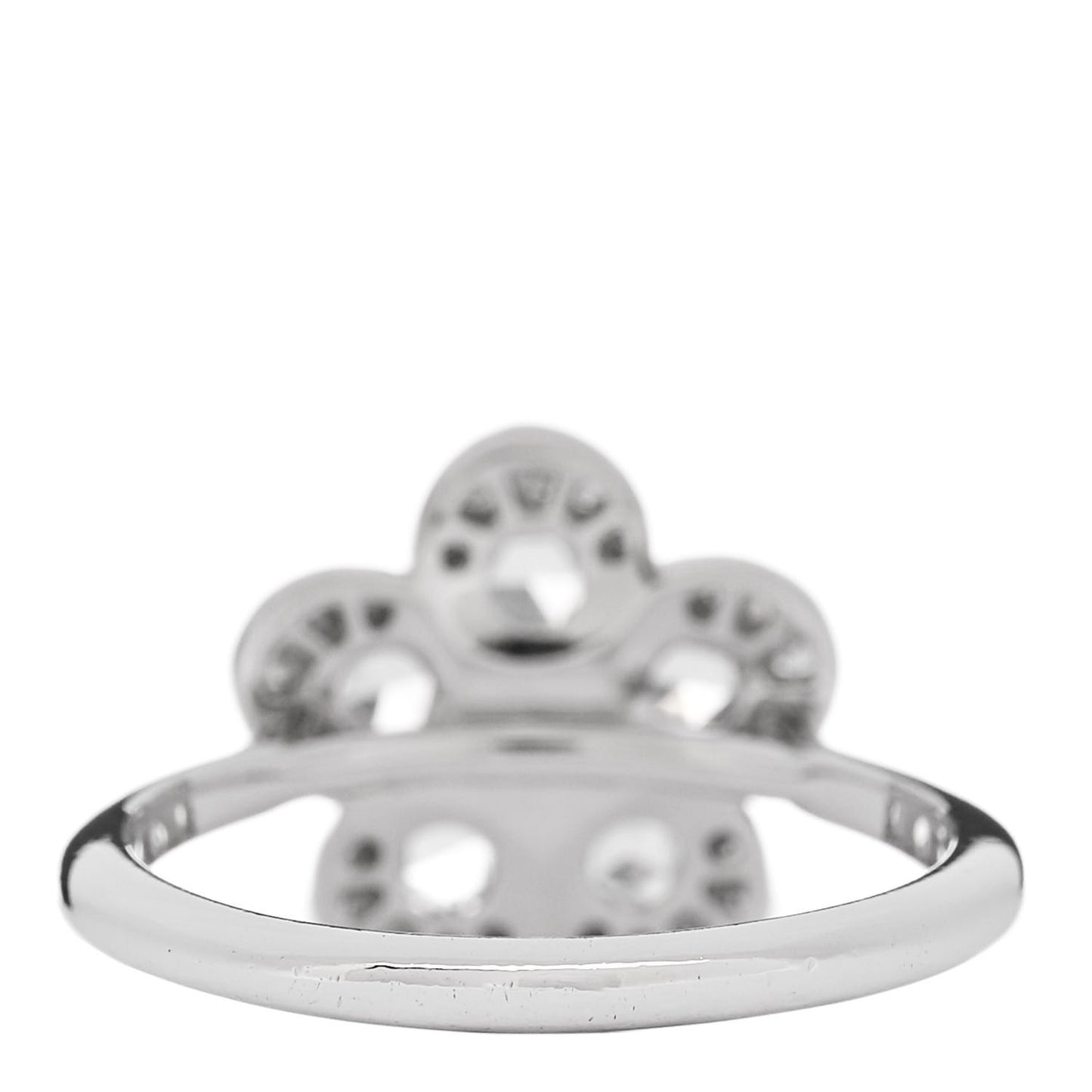 Platinum Diamond Enchant Flower Ring 52 6