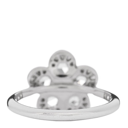 Tiffany Platinum Diamond Enchant Flower Ring 52 6 4 of 5