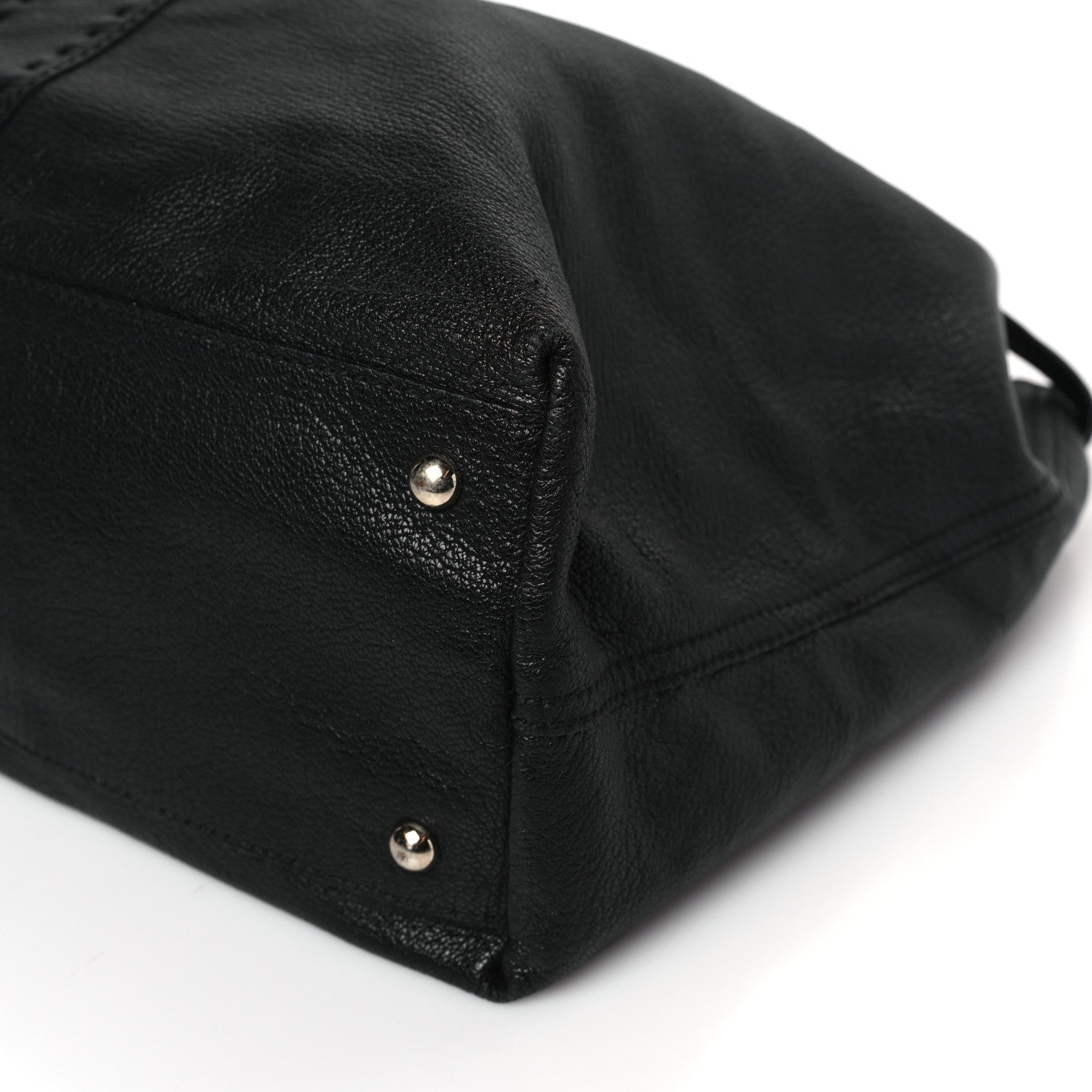 Saint Laurent Calfskin Reversible Double Sac Y Tote Gold Black 14 of 16