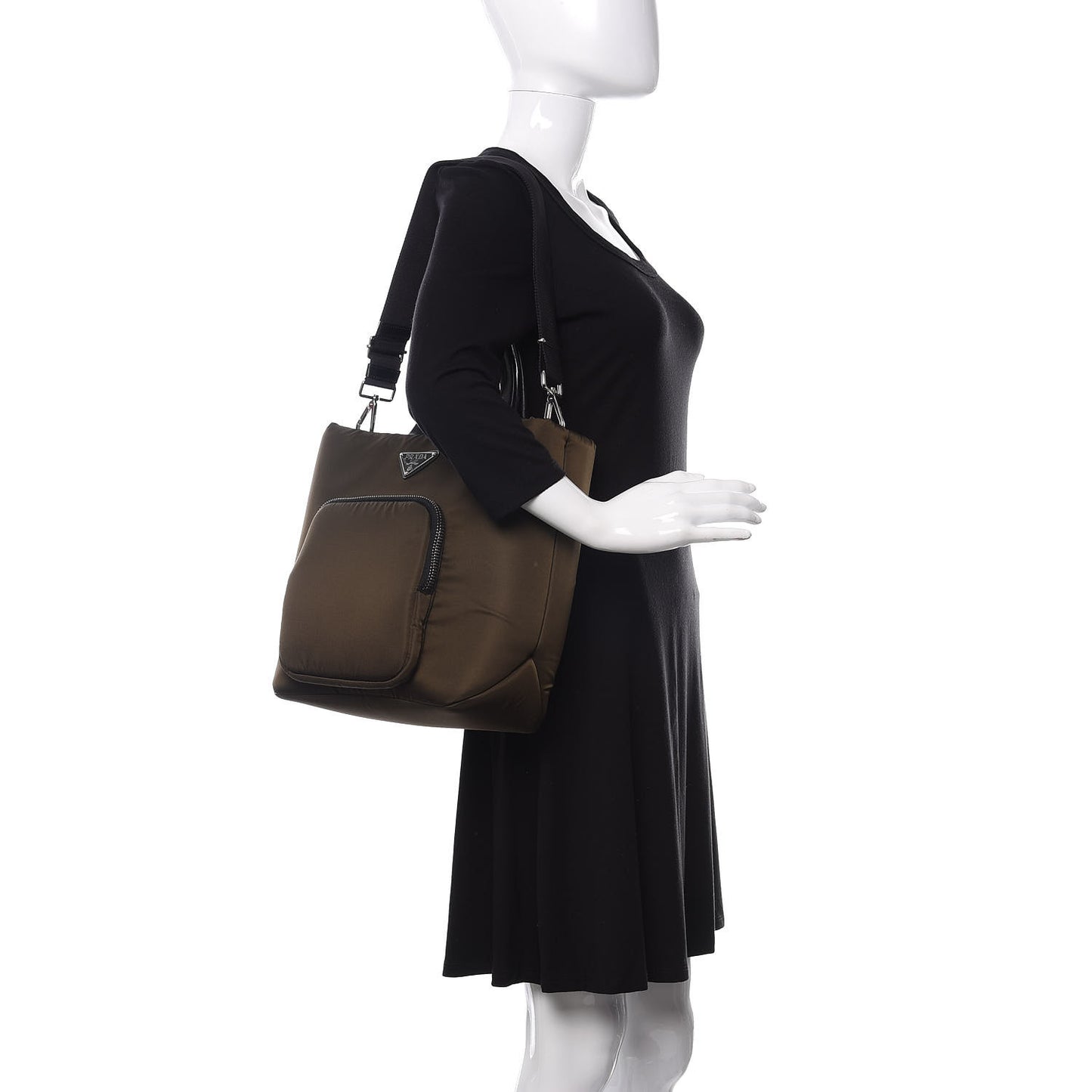 Tessuto Nylon Pocket Cargo Tote Mimetico