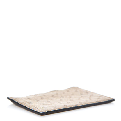 Gucci Ostrich Card Holder Brown 4 of 8