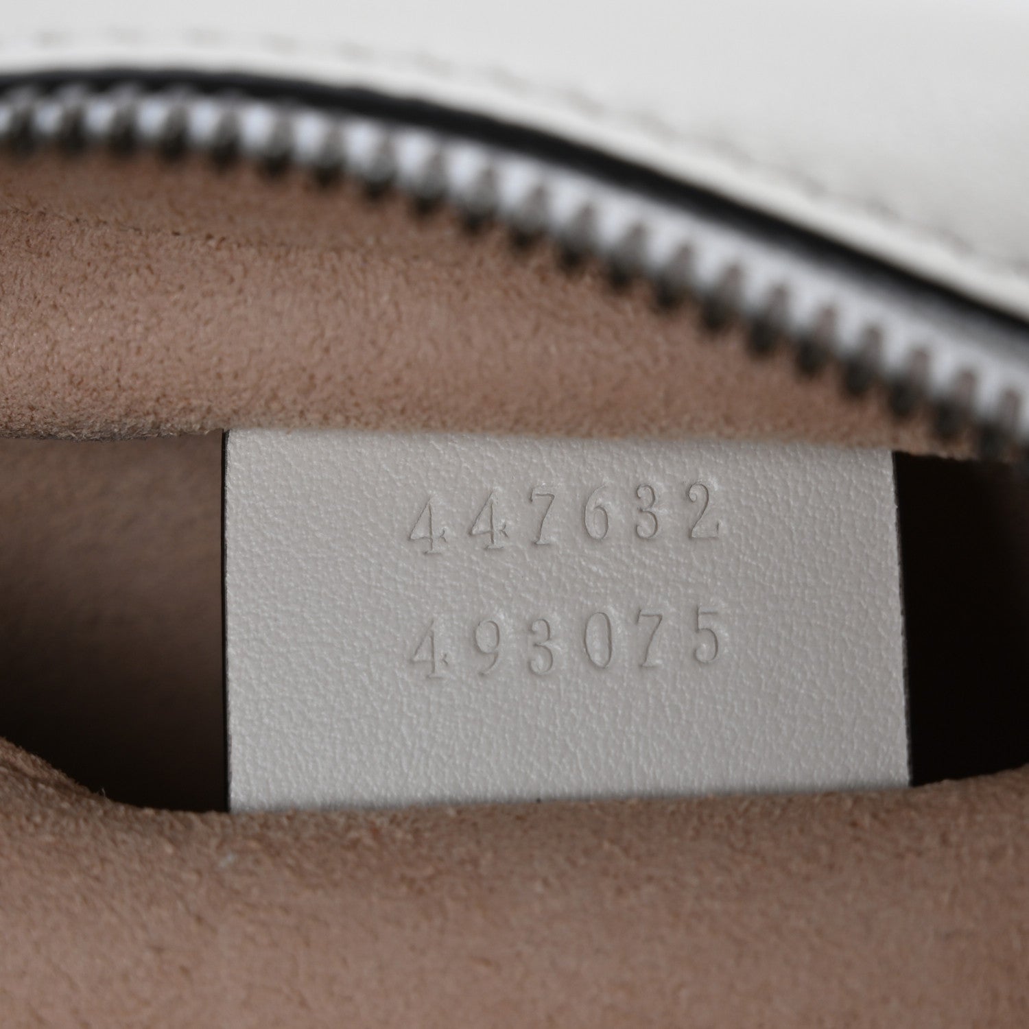 Gucci Calfskin Matelasse Small GG Marmont Chain Shoulder Bag White 7 of 10