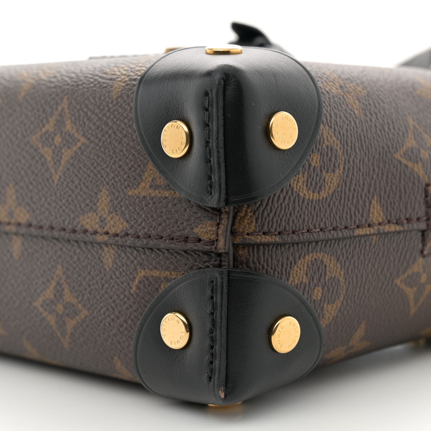 Louis Vuitton Monogram Petite Malle Souple Black 9 of 9