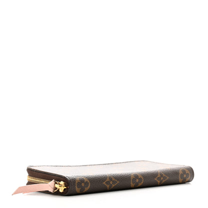 Louis Vuitton Monogram Clemence Wallet Rose Ballerine 4 of 8