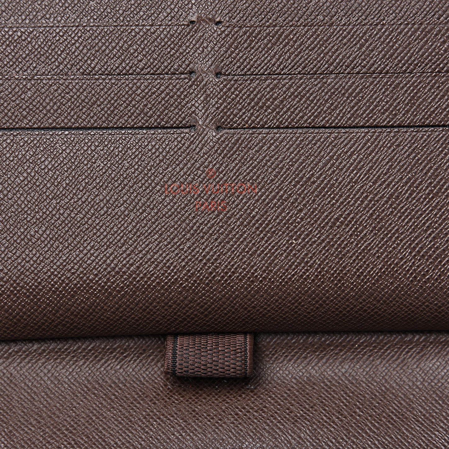 Damier Ebene Zippy Organizer Wallet