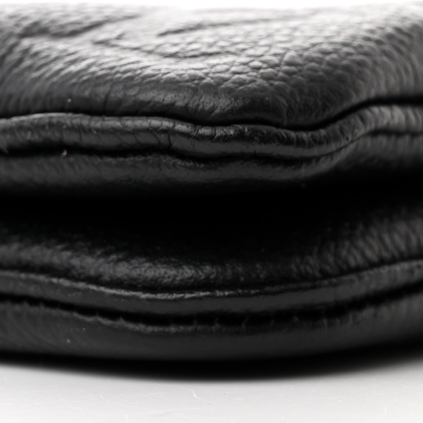 Empreinte Double Zip Pochette Black