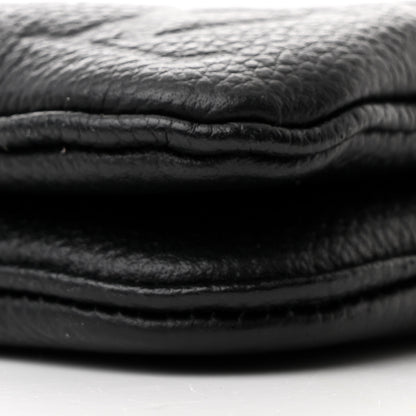 Louis Vuitton Empreinte Double Zip Pochette Black 10 of 11