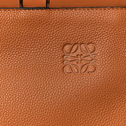 Loewe Grained Calfskin Cushion Tote Tan 11 of 23