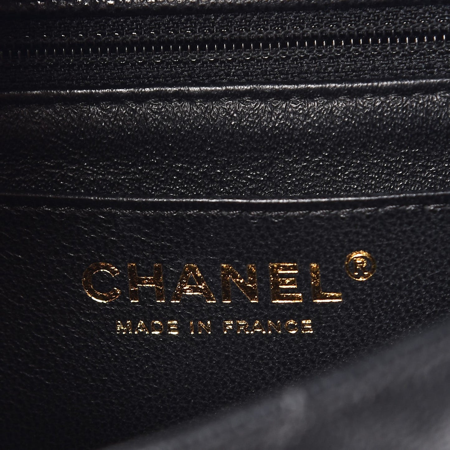 Caviar Quilted Mini Rectangular Flap Black