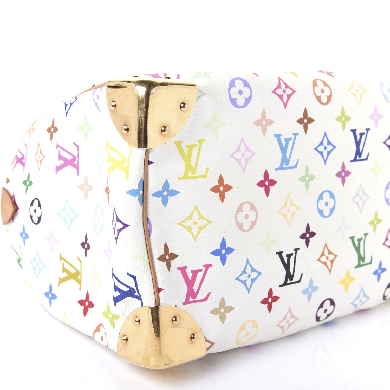 Louis Vuitton Monogram Multicolor Speedy 30 White 6 of 27