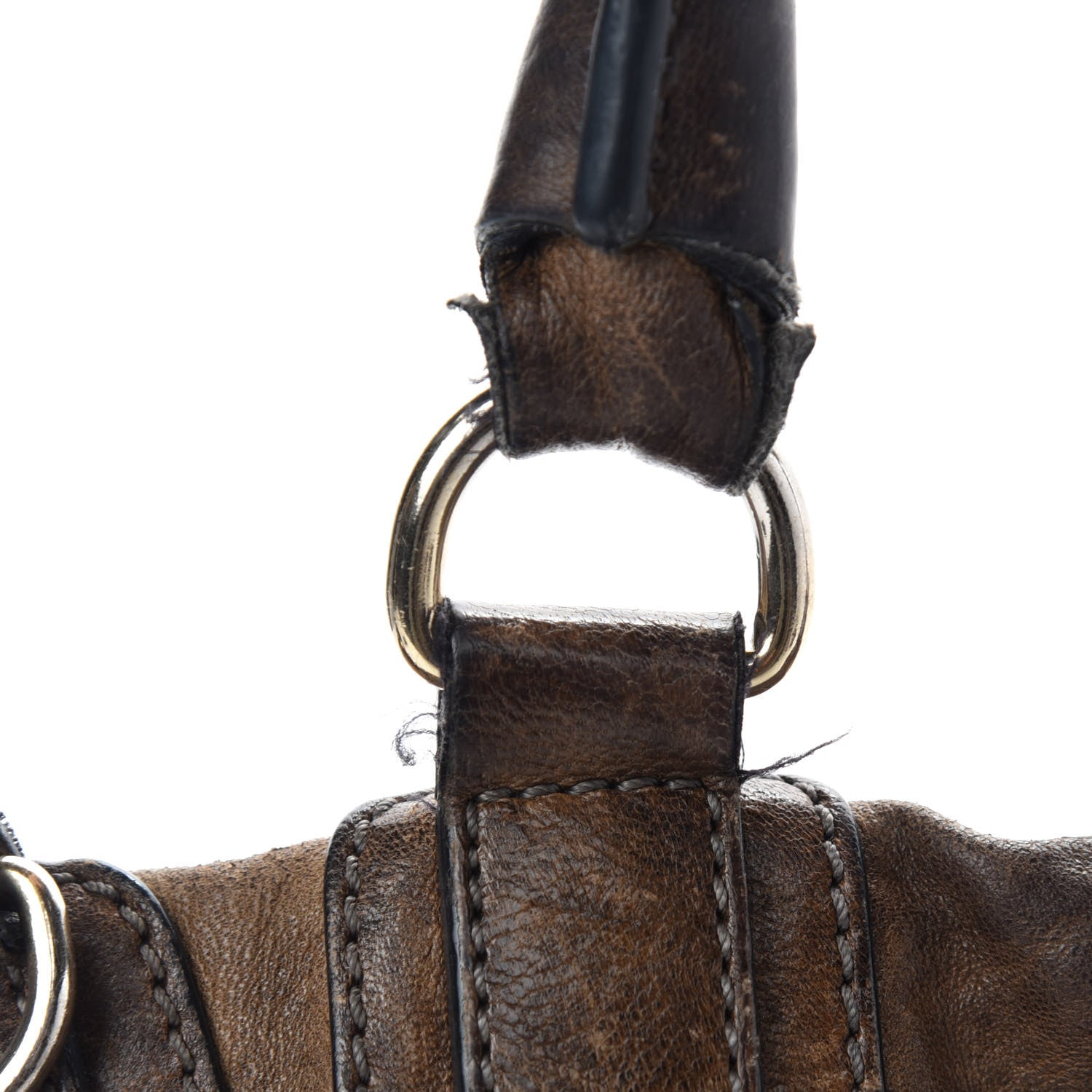 Givenchy Tumbled Sheepskin Medium Pandora Charcoal 13 of 15