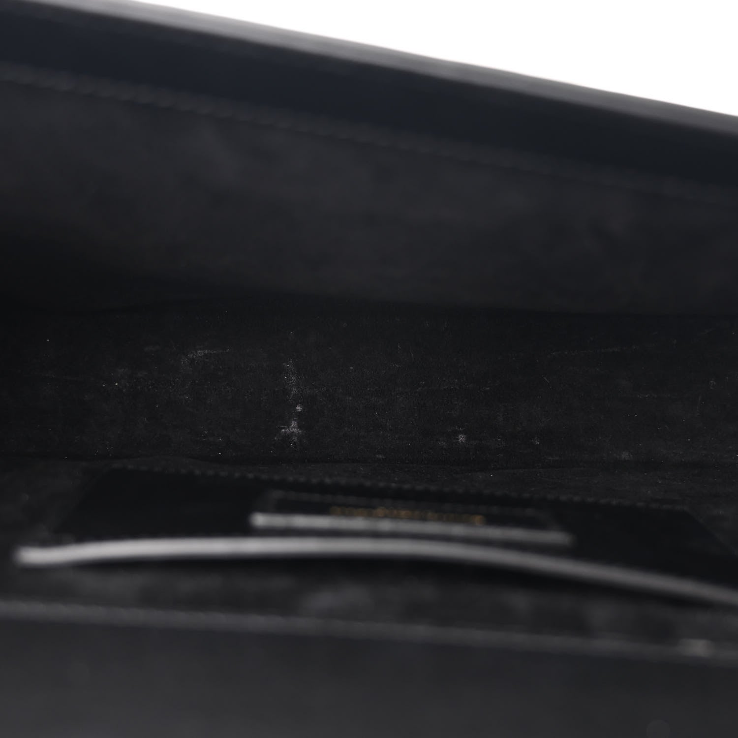 Saint Laurent Smooth Calfskin Medium Classic Monogram Kate Tassel Satchel Black 5 of 10