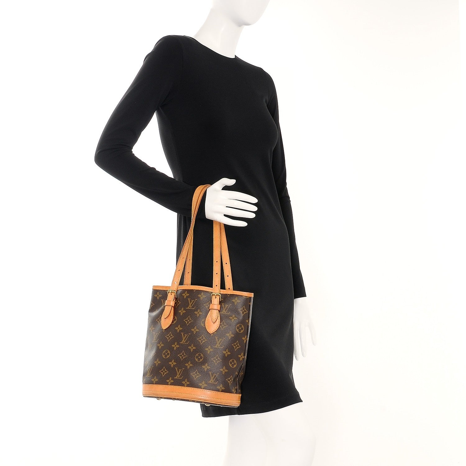 Louis Vuitton Monogram Petit Bucket 23 2 of 8