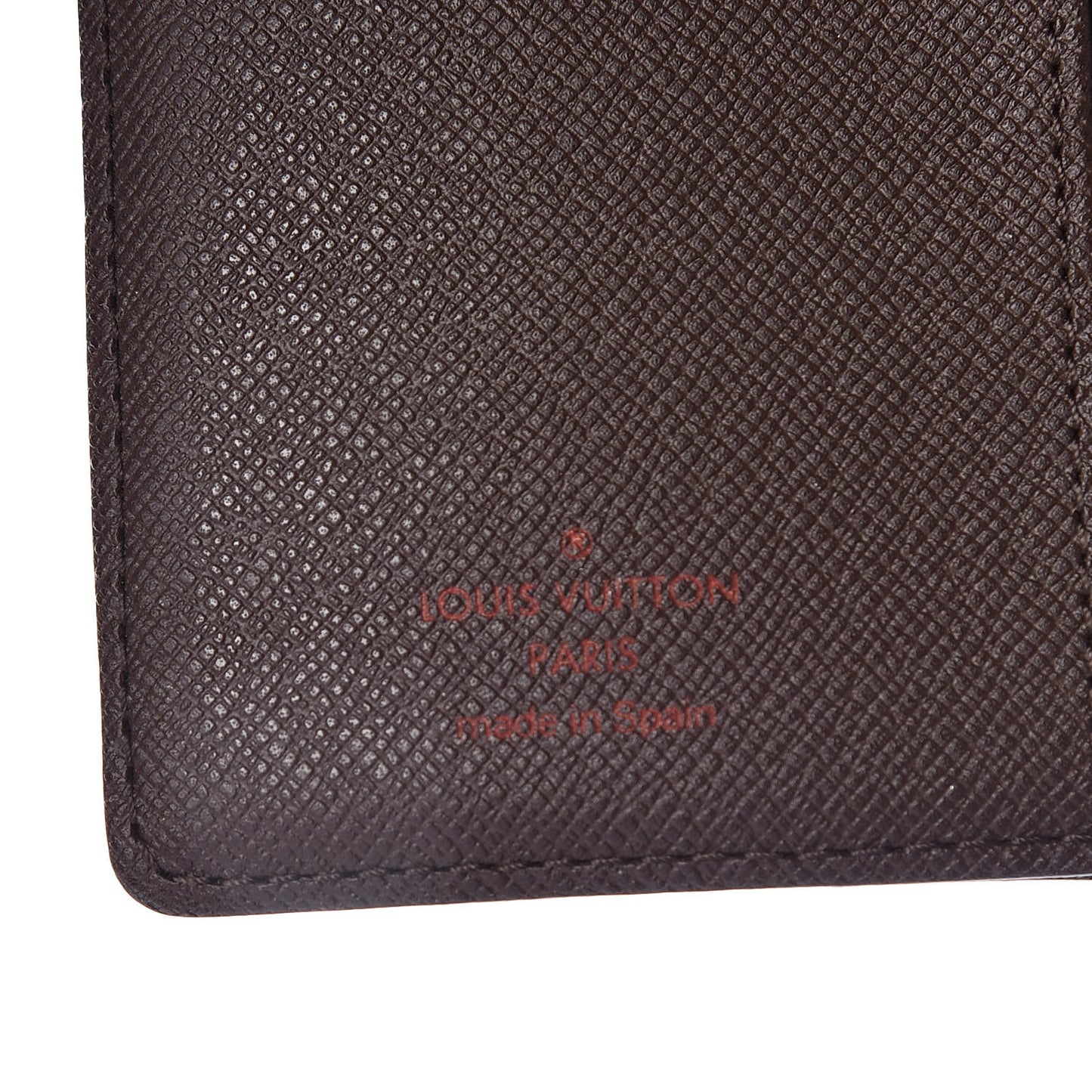 Damier Ebene Small Ring Agenda Cover