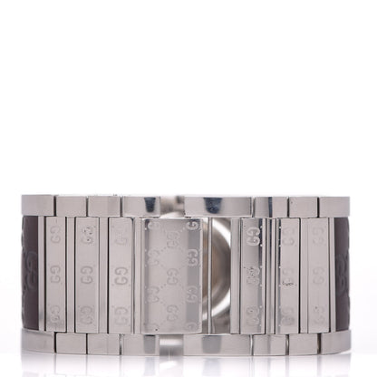 Gucci Stainless Steel Calfskin 33mm Twirl Quartz Watch Brown 5 of 8