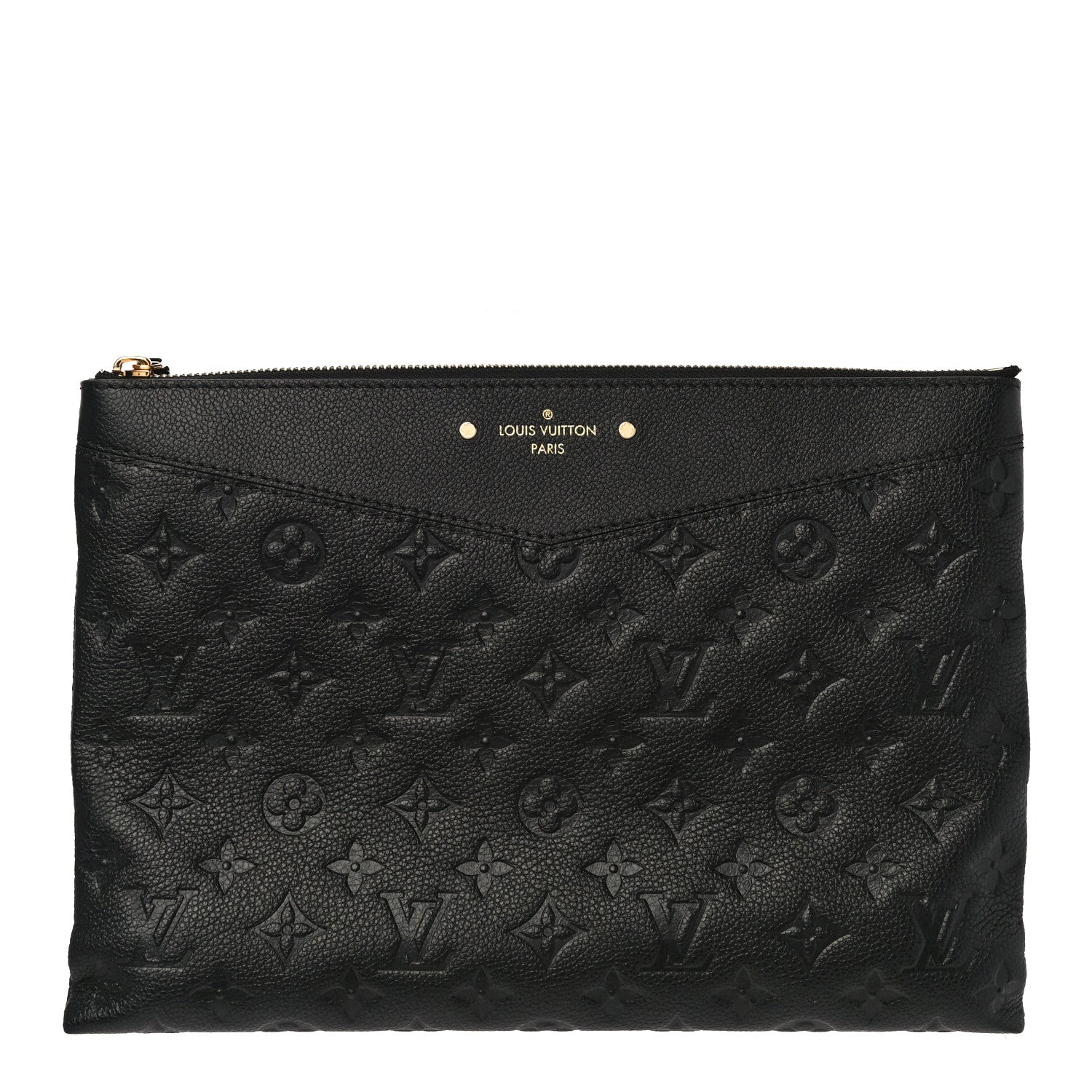 Louis Vuitton Empreinte Daily Pouch Black 1 of 9