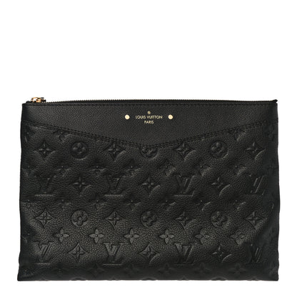 Louis Vuitton Empreinte Daily Pouch Black 1 of 9