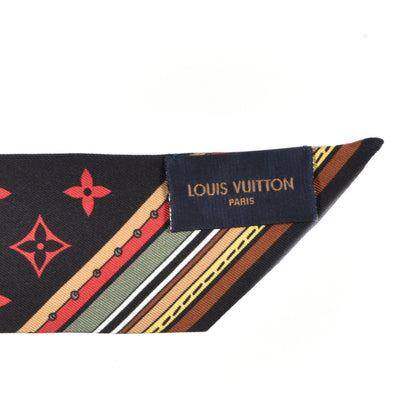 Louis Vuitton Silk Monogram Essentials LV BB Bandeau Black 3 of 3