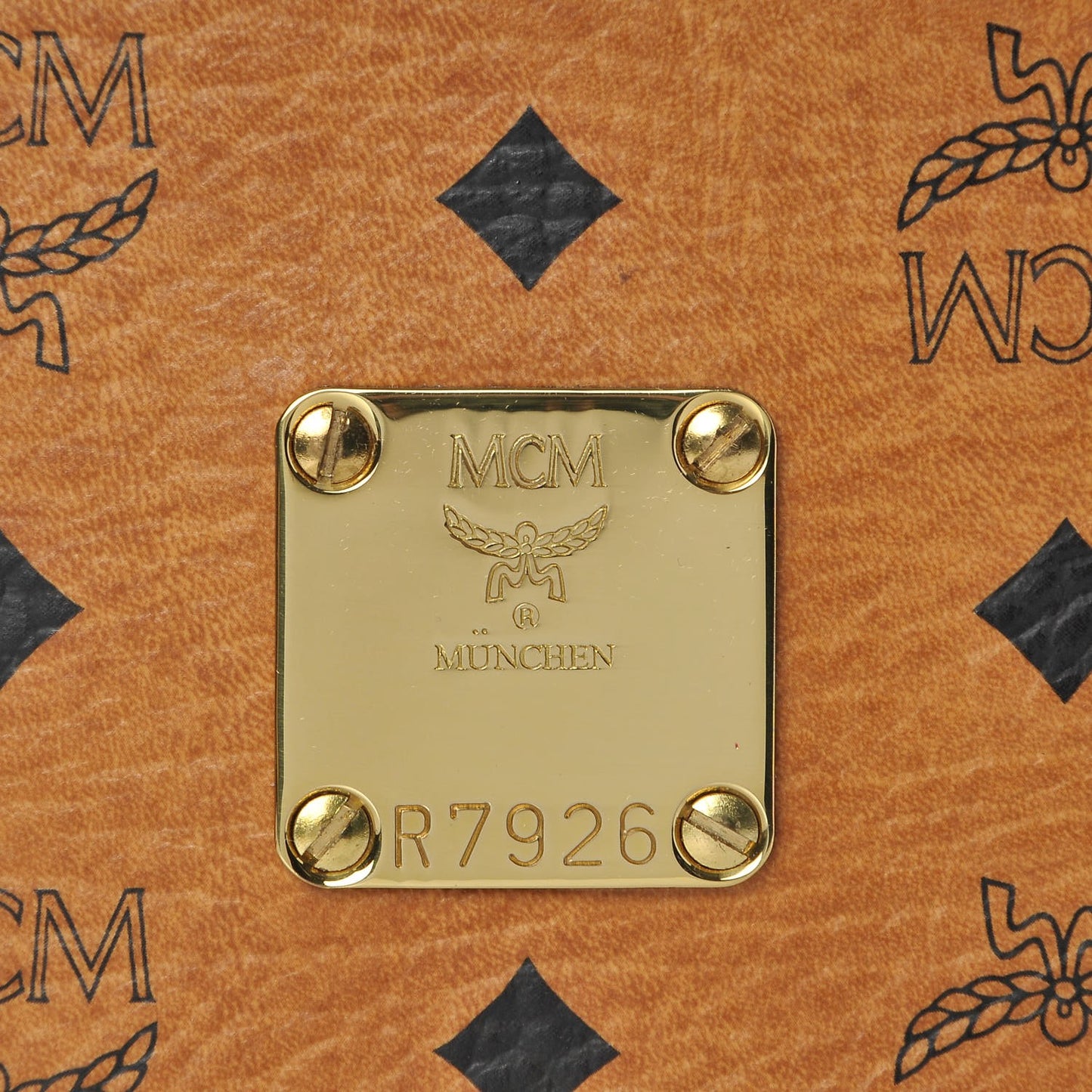 Visetos Vanity Cosmetic Case Cognac