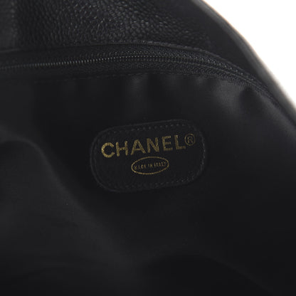 Chanel Caviar CC Shoulder Bag Black 8 of 8