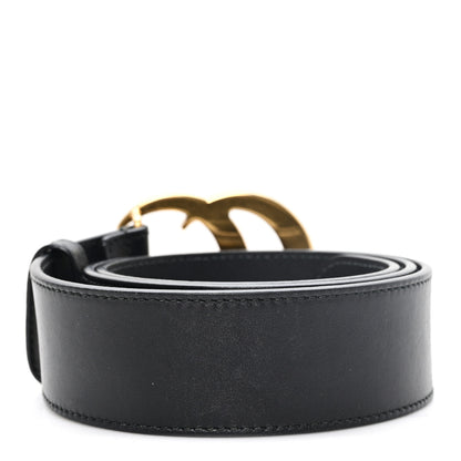 Gucci Calfskin Double G 40mm Belt 75 30 Black 2 of 4