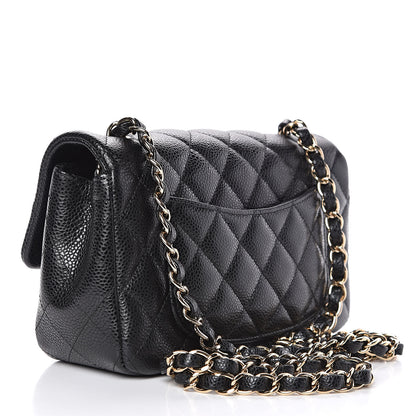 Chanel Caviar Quilted Mini Rectangular Flap Black 3 of 10