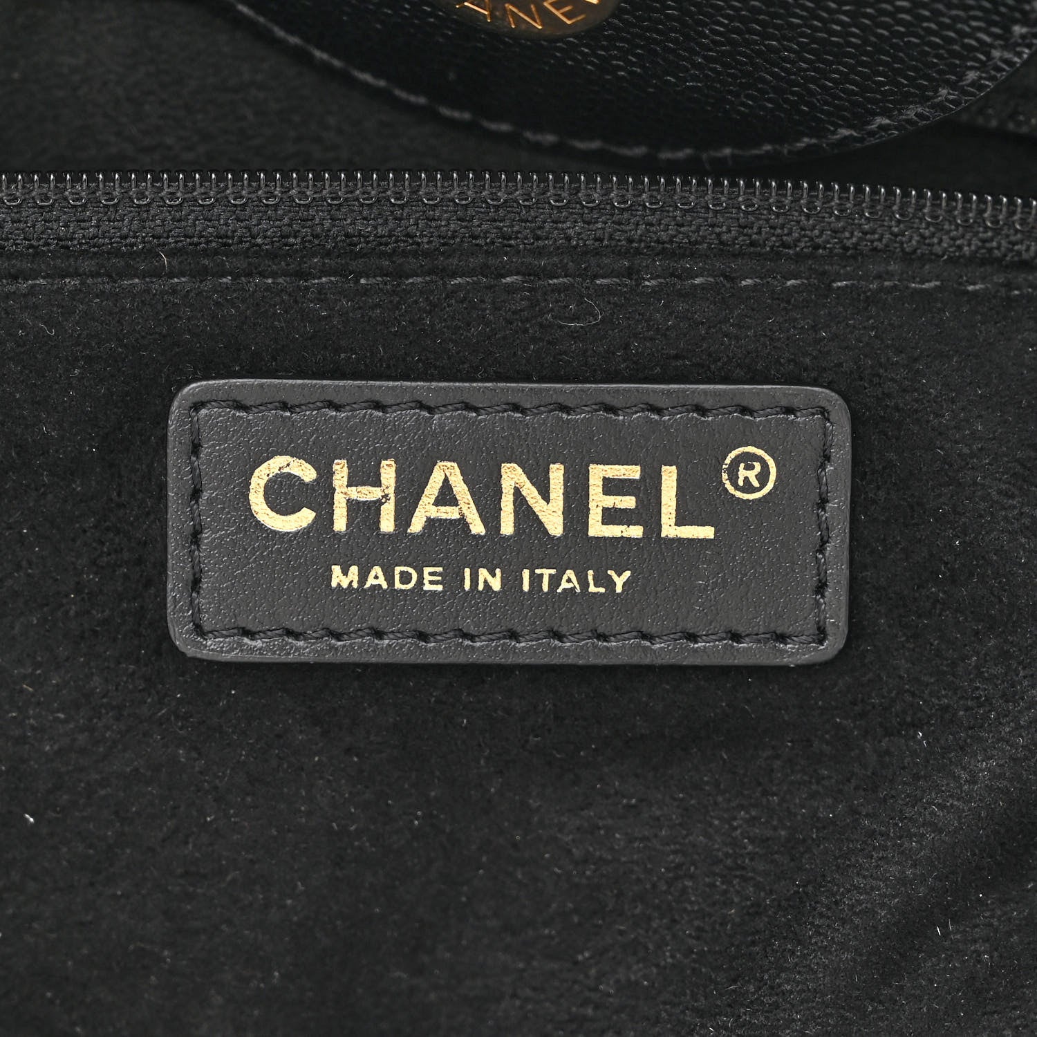 Chanel Caviar Small Studded Deauville Tote Black 6 of 14