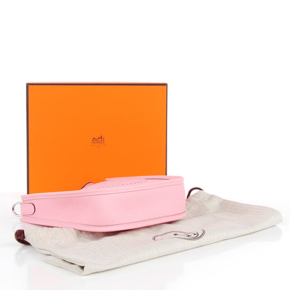 Hermes Taurillon Clemence Evelyne TPM Rose Sakura 6 of 11