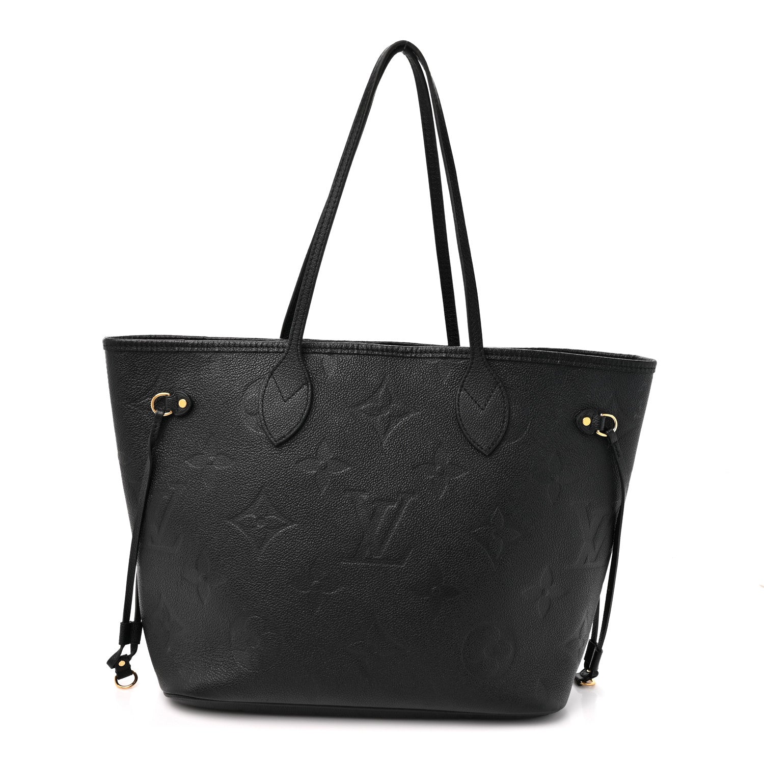 Louis Vuitton Empreinte Monogram Giant Neverfull MM Black 1 of 14