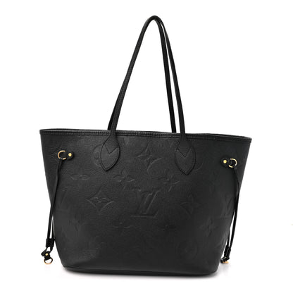 Louis Vuitton Empreinte Monogram Giant Neverfull MM Black 1 of 14