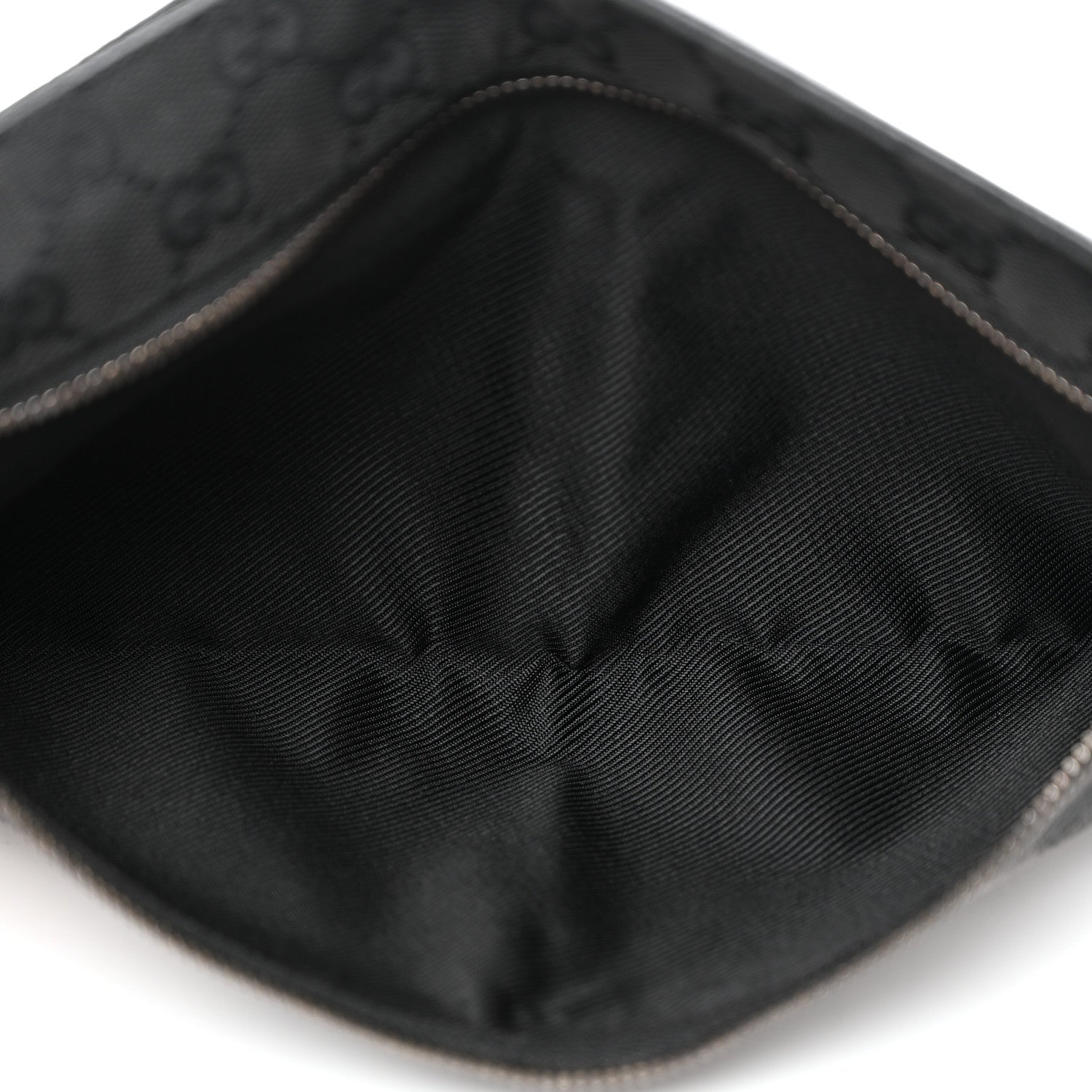 Gucci GG Monogram Double Pocket Belt Bag Black 6 of 14
